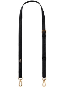 Mulberry Thin Leather Strap Black Micro Classic Grain